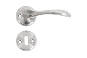 Halterungen & Scharniere  - Home>it Brushed steel door handle - 13366