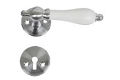 Halterungen & Scharniere  - Home>it Matt door handle – white grip - 13390