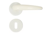 Halterungen & Scharniere  - Home>it White plastic door handle - 13394