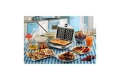 Waffeleisen - Ariete Waffeleisen Party Time waffle maker Blue - 00C197301AR0