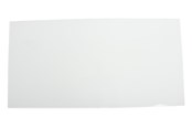 Küchenzubehör - Home>it Kitchen splash plate white frosted tempered glass 600 x 300m - 13914