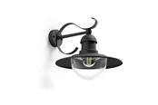 Lampen - Philips Topiary wall lantern black 1x60W 230V - 915005308701