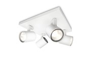 Lampen - Philips Runner plate/spiral white 4x50W 230V - 915004327801