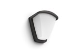 Lampen - Philips Kiskadee wall lantern anthracite 1x42W - 915005553501