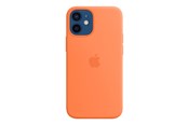 Handys - Cover & Cases - Apple iPhone 12 mini Silicone Case with MagSafe - Kumquat - MHKN3ZM/A