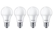 LED-Birnen - Philips LED-Lampe Standard 10W/827 (75W) Frosted 4-pack E27 - 929002306504