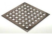 Entwässerungsprodukte - SSI-METALINDUSTI ApS Hf grating square 136 x 136 mm without frame - 1018
