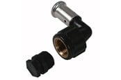 Alu pex Systeme - Henco bent 90° female iron adapter 63 x 2 - 6PK-6310-N