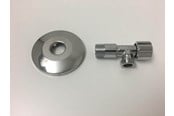 Armaturen - Megatherm Unite stop valve 12 x 12 with 77 mm rosette short version - 744388804