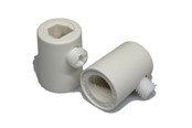 Zubehör (Halterungen, Steckdosen etc.) - Teknisk Belysnings Industri Cord grip m10i female thread white - 430B0107