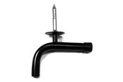 Zubehör (Halterungen, Steckdosen etc.) - Teknisk Belysnings Industri Swan neck black 5.5x35 mm el-galv - 432V0108
