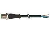 Andere Kabel - Murrelektronik M12 male 0° with cable pur 5x0.34 bk ul/csa+drag chain 1m - 7000-12041-7320100