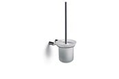 Badezimmerzubehör - Pressalit toilet brush to wall polished steel - Q10800