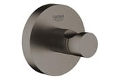 Badezimmerzubehör - Grohe Essentials, Bademantelhaken, hard graphite gebürstet - 40364AL1