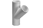 Ersatzteile & Zubehör - Purus branch pipe 45° 32 mm white pp/tpe - 752003-032