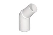 Ersatzteile & Zubehör - Purus angle 45° 32 mm white pp/tpe with tip end - 752011-132
