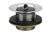 Ersatzteile & Zubehör - Viega Bottom valve w/bathtub 1 1/4" x 42 mm brass chrome-plated - 121853