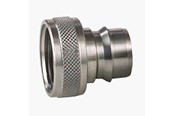 Schläuche, Kupplungen, Armaturen und Zubehör - Nito 3/4" stainless steel nipple with 3/4" female bsp - 64610A3