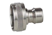Schläuche, Kupplungen, Armaturen und Zubehör - Nito 1/2" stainless steel nipple with 3/4" female bsp - 5461AA3