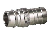 Schläuche, Kupplungen, Armaturen und Zubehör - Nito 3/4" stainless steel nipple with 3/4" hose tail - 64600A3