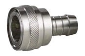 Schläuche, Kupplungen, Armaturen und Zubehör - Nito 1/2" stainless steel coupler with 1/2" hose tail - 5450SA3