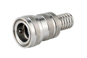 Schläuche, Kupplungen, Armaturen und Zubehör - Nito 3/4" stainless steel coupler with 3/4" hose tail - 6450SA3
