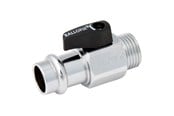Armaturen - Broen Ballofix 15mm press x 1/2 han - 4382100-226002