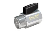 Armaturen - Broen Ballofix w / handle female / male gunmetal chrome 1/2 - 83154500-226002