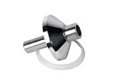 Dusch- und Montagezubehör - Roth intake piece straight 3/4" x 1/2" n/n with rosette - 17728211.033