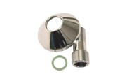 Dusch- und Montagezubehör - Megatherm Connector 60 mm ll 3/4 x 1/2 with rosette ø70 - Chrome - 728210004