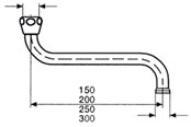 Ersatzteile & Zubehör - Neoperl spout universal s 250mm - 16725100005