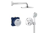 Dusch- und Montagezubehör - Grohe Grohtherm SmartControl, Duschsystem Unterputz, chrom - 34743000