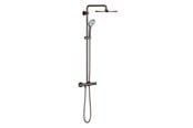 Dusch- und Montagezubehör - Grohe Euphoria System 310, Duschsystem mit Thermostatbatterie für die Wandmontage, hard graphite - 26075A00