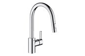 Mischbatterien und Armaturen - Grohe Feel køkkenarmatur C-tud bruser dual krom - 31486001