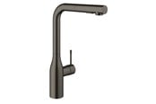 Mischbatterien und Armaturen - Grohe Essence, Einhand-Spültischbatterie, DN 15, hard graphite gebürstet - 30270AL0