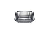 Waschbecken - Juvel Intra juvel vk44 stainless steel utility sink wall hung with - VK44PK
