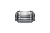 Waschbecken - Juvel Intra juvel vk50 stainless steel utility sink wall hung with - VK50KV