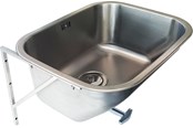 Waschbecken - Juvel tempra wash trough 500 x 400 x 230 mm - 687104210