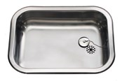 Waschbecken - Juvel Intra juvel a480 stainless steel kitchen sink for inset with - BA480-R01