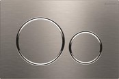 Installationssysteme - Geberit actuator plate sigma20 for dual flush stainless stee - 115.882.SN.1