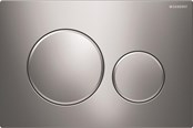 Installationssysteme - Geberit actuator plate sigma20 for dual flush bright chrome - 115.882.KH.1