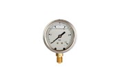Messgeräte - Erik Færgemann Pressure gauge 1/4xø63 0-2.5 bar lm w/glycerin - 0001010
