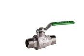 Armaturen - Pettinaroli M x m heavyduty fullway ball valve green steel lever tea t - 51EU/2-004
