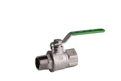 Armaturen - Pettinaroli F x m heavyduty fullway ball valve green steel lever tea t - 51EU/1-010