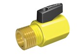 Armaturen - Broen Ballofix med f 1/2 gas - 33502GU-601002