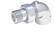 Heizkörper und Ventile - Broen Radiator connection with cut-off angled 1/2" - 3323200-100002