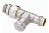 Heizkörper und Ventile - Danfoss RLV10 Press return coupling straight - 003L1824
