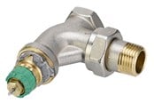 Heizkörper und Ventile - Danfoss RA-DV 15 dynamic radiator valve angled 1/2" - 013G7713