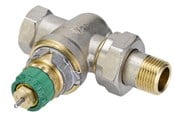Heizkörper und Ventile - Danfoss RA-DV 10 dynamic radiator valve straight 3/8" - 013G7712