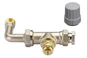 Heizkörper und Ventile - Danfoss RA-KE radiator coupling 1/2" straight 1 string - 013G3362